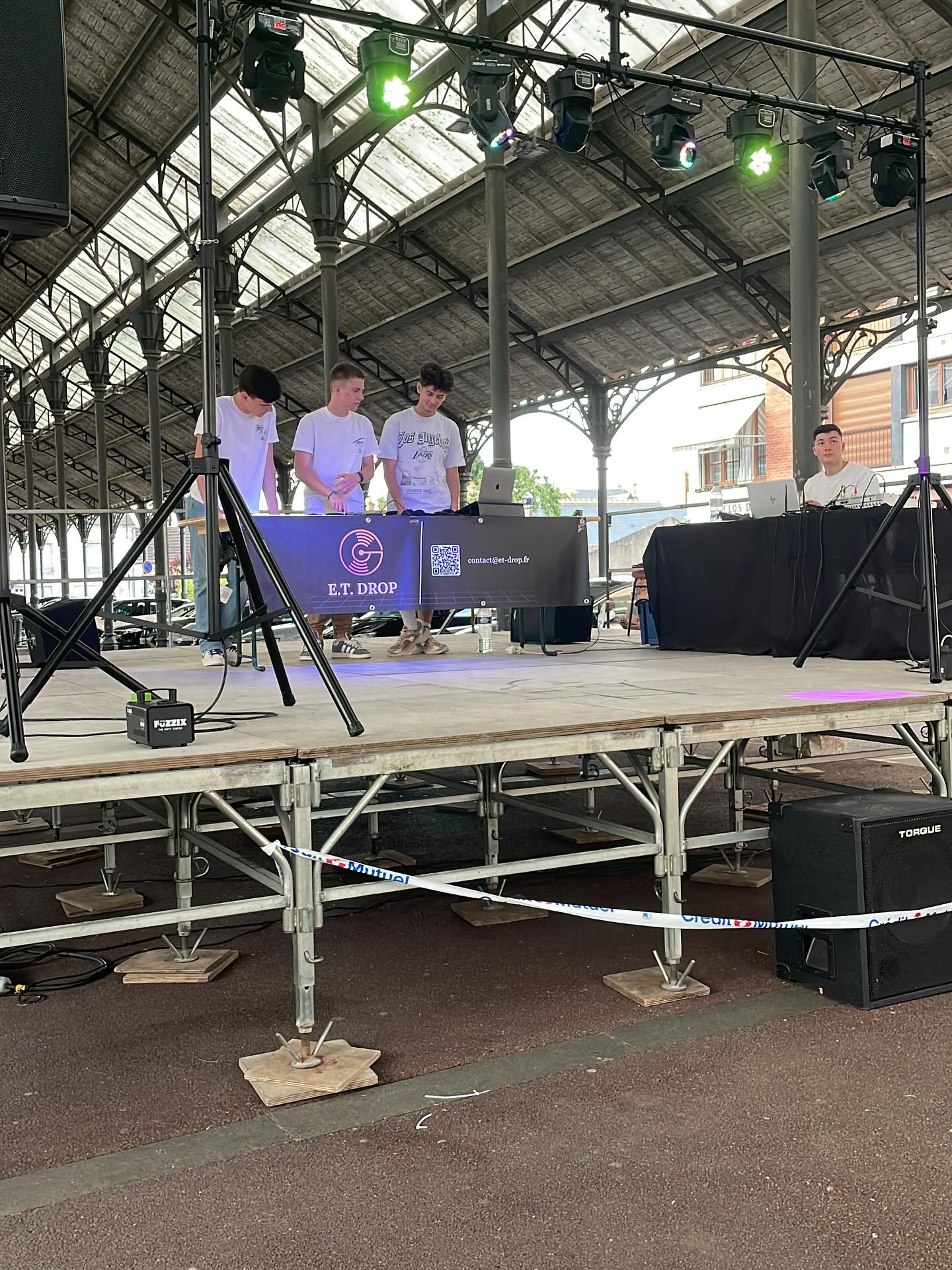 Fête de la musique 2025 animée par ET-DROP - DJ et animation événementiel